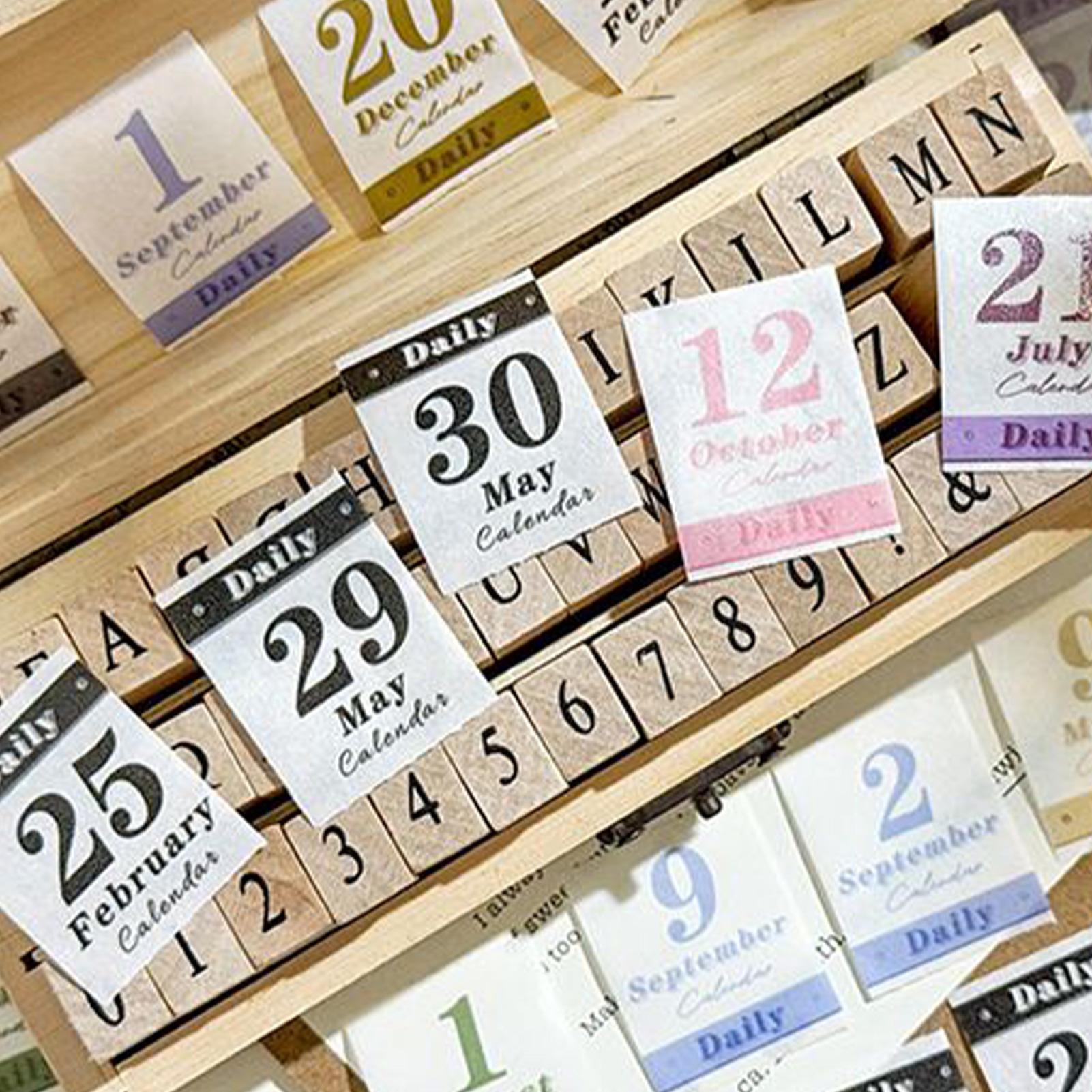 Fitness Journal Planner - Stiker Tanggal Kalender Untuk Perencana 2026