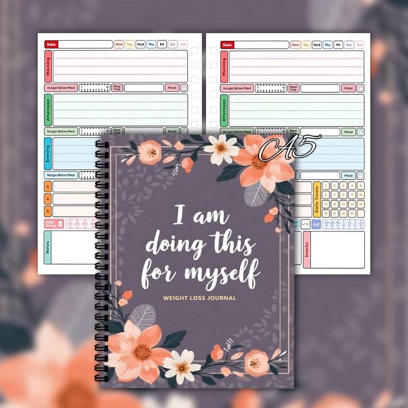 Buku Catatan Penurunan Berat B - Fitness Journal Planner ulasan dan harga